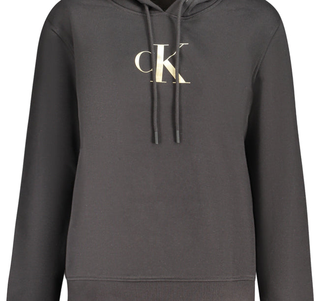 CALVIN KLEIN SWEATSHIRT WITHOUT ZIP WOMEN BLACK