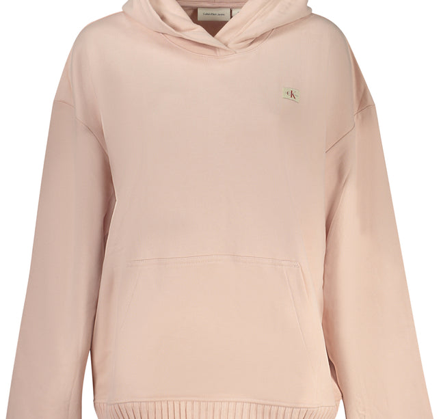 CALVIN KLEIN SWEATSHIRT WITHOUT ZIP WOMEN PINK